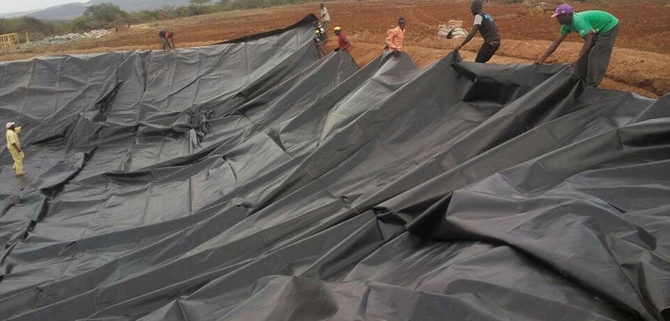 dam liner waterproofing